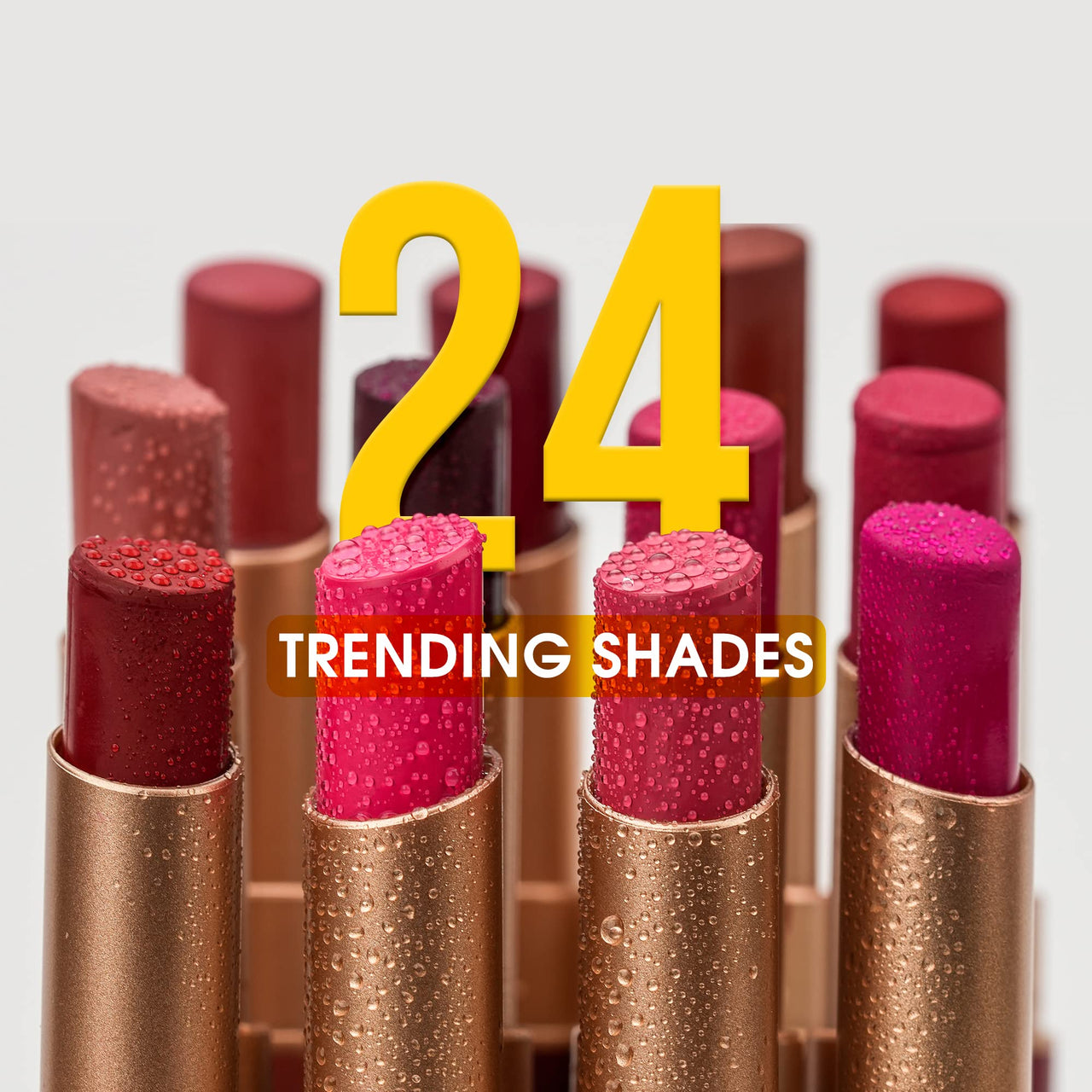 Colors Queen Luscious Lips Creamy Matte Lipstick | Highly Pigmented with Smooth Application | Smudge Proof & Waterproof | Long Lasting Lipstick for Women (Royal Rust Maroon - 3.5g)