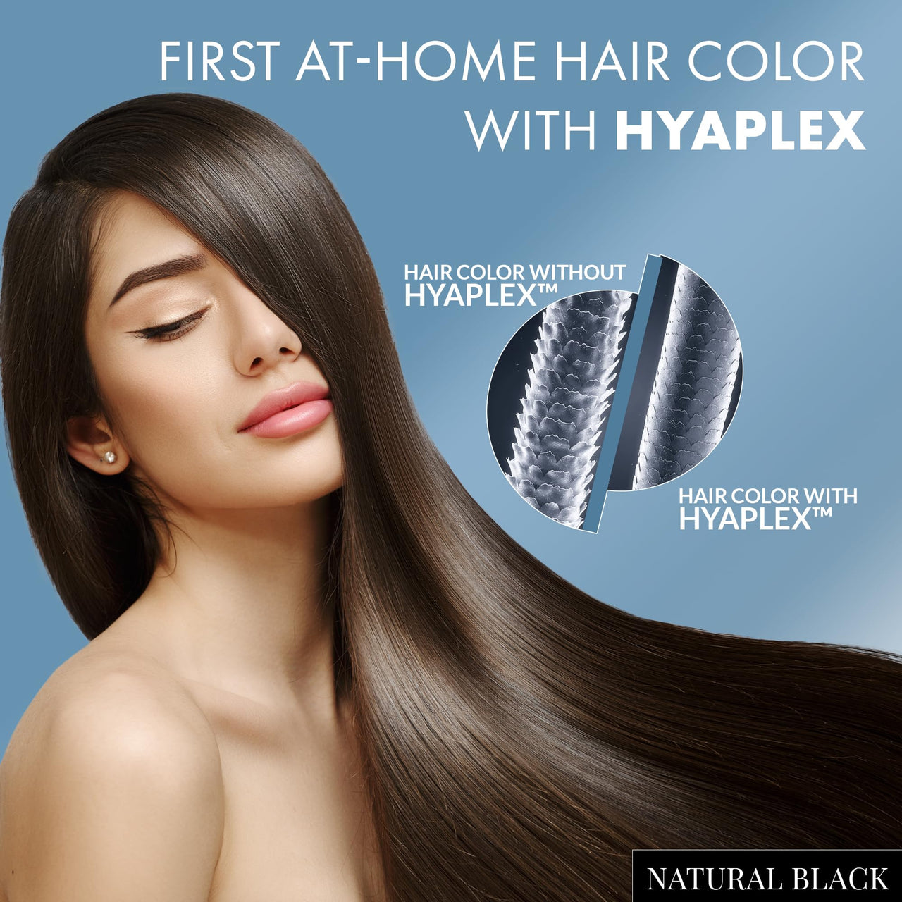 ThriveCo Natural Black 5-Minute Coloring Shampoo | 100% Grey Coverage - 20ml X 4 | Ammonia-Free | Infused with Hyaplex™ | Hydrates Hair & Delivers Deep, Long-Lasting Color | 80 ML