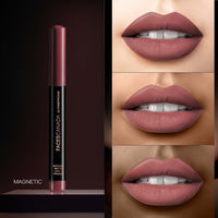 FACESCANADA Ultime Pro HD Intense Matte Lips + Primer - Magnetic 02, 1.4G | 9Hr Long Stay & Ultime Pro HD Intense Matte Lips + Primer - Tea Rose 10, 1.4G | 9Hr Long Stay