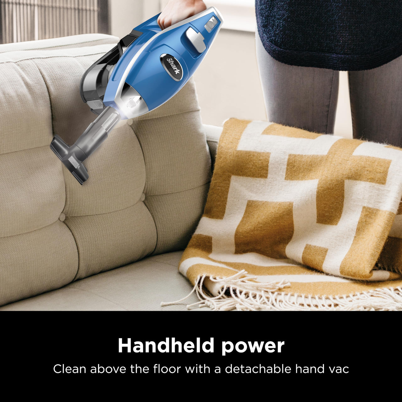 Shark HV322 Rocket Deluxe Pro Corded Stick Vacuum with LED Headlights, XL Dust Cup, Lightweight, Perfect for Pet Hair Pickup, Converts to a Hand Vacuum, with Pet Attachments, Bordeaux/Silver Pet Multi-Tool