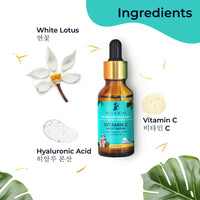 Pilgrim Vino Red Vine Face Wash Cleanser 100ml+Jeju Vitamin C Night Serum 30ml For Face, Oil Based,Face Serum for Anti Ageing,De-Pigmentation,Glowing Skin, Dark Spots Removal, All Skin Type, Men&Women