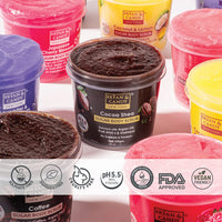 Bryan & Candy Sugar Body Scrub PH 5.5 For Tan Removal & Exfoliation | For Women & Men | 250g (Cocoa Shea)