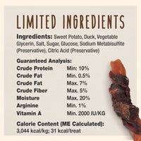 Cadet Gourmet Sweet Potato & Duck Wraps Dog Treats - Healthy & Natural Duck & Sweet Potato Dog Training Treats for Small & Large Dogs - Inspected & Tested in USA (28 oz.) 1.75 Pound (Pack of 1)