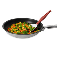 Rubbermaid Commercial Products High Heat Resistant Silicone Heavy Duty Spatula/Food Scraper, 9.5