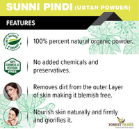 The Forest Herbs Natural Organic Homemade Nalangu Maavu Bath Powder 500 g (Pack of 1)