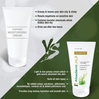 Aloederm Max Light & Non-Greasy Moisturizing Skin Cream - 150g | All Season Skin Care | Paraben Free | Phtlalate Free | Non Greasy, Light Texture | Enriched with Vitamin-E & Jojoba Oil