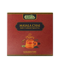 Golden Tips Masala Chai Loose Leaf Tea, Authentic Spiced Blend with Cardamom (Elaichi), Cinnamon, Cloves & Black Pepper, Rich & Aromatic, Best with Milk, (500 Gram, 250 cups)