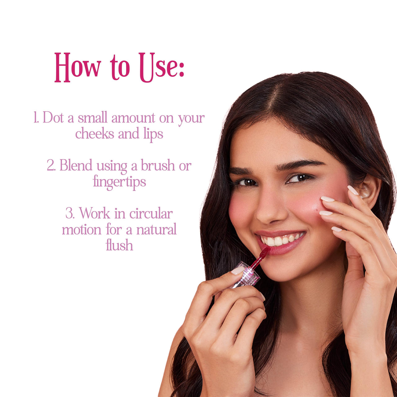 Tint Cosmetics Emily in Paris Lip and Cheek Tint Natural Finish. Long-lasting Stain. Easy Application, Non-drying Finish. Waterproof & Transfer-proof. Highly Blendable with Water-gel Formula. 5ml