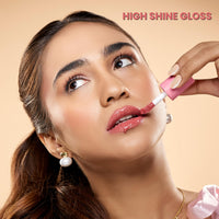 THE SKIN DIET COMPANY Lip Tint - Nude Pink| Hydrating Liquid Lipstick for Women | Lip treatment for Dry & Pigmented Lips (4ml)