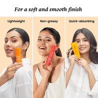 Foxtale Unstoppable Glow Combo | SPF 50 Sunscreen, Vitamin C Serum & Super Glow Moisturizer | Brightens Skin, Fades Dark Spots & Reduces Pigmentation | Vitamin C, Niacinamide & Peptides | Hydrating, Non-Sticky, Lightweight | For All Skin Types