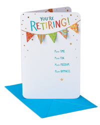 American Greetings Funny Retirement Card (Good things) Good Things Retirement Congratulations Card