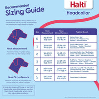 HALTI Headcollar - To Stop Your Dog Pulling on the Leash. Adjustable, Reflective and Lightweight, with Padded Nose Band. Dog Training Anti-Pull Collar for Medium Dogs (Size 2, Black)