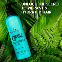 Botanic Hearth Jojoba & Hyaluronic Acid Conditioner With Keratin & Collagen|Hydrates Hair & Adds Shine For Dry & Dehydrated Hair Sulphate & Paraben Free 245Ml,1 Count