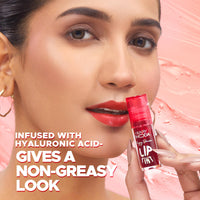 Hilary Rhoda Happy Dream Lip Tint | Hydrating Formula | Infused with Hyaluronic Acid | Cruelty-Free & Glossy Finish | Non-Sticky Formula - 3.7g (Pink Fantasy- Shade 02)