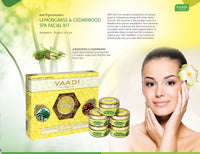 Vaadi Herbals Lemongrass Anti Pigmentation Spa Facial Kit with Cedarwood Extract, 70g