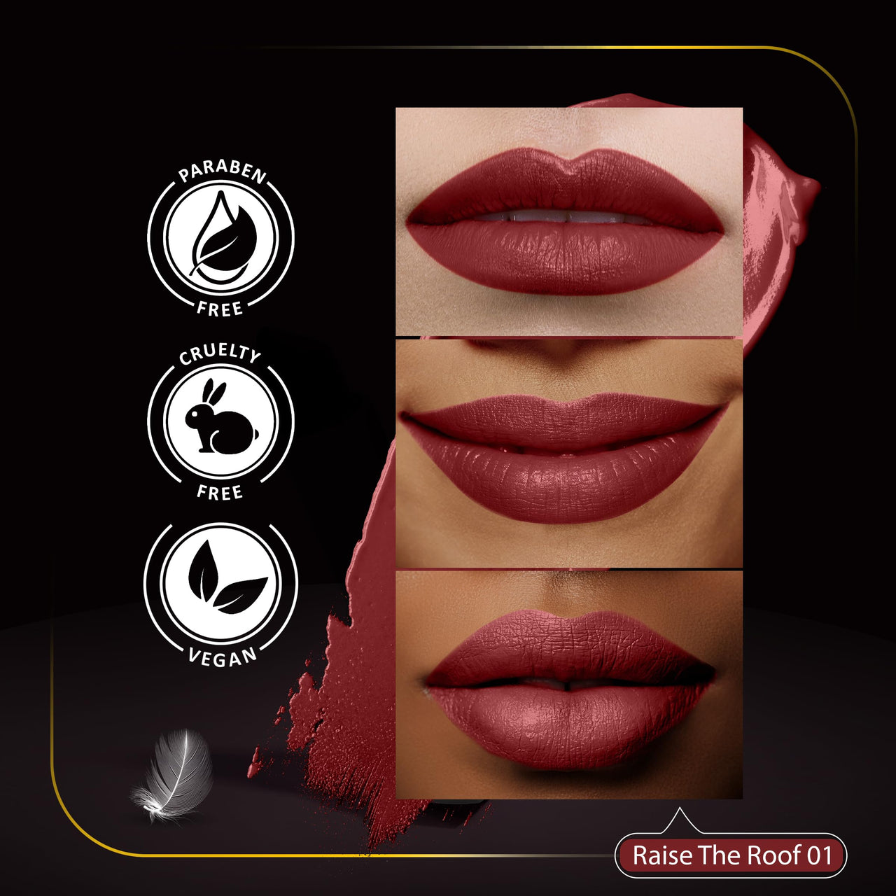 FACES CANADA Festive Hues - Comfy Matte Creme Lipstick Pack of 2 - Raise The Roof & Not A Quitter (4.2gx2) | Long Stay | Creamy Matte Finish | Intense Color | Single Stroke Smooth Application