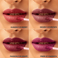 RENEE Stay With Me Mini Matte Lip Color Juicy Berries 2ml Each| Long Lasting, Light Weight & Non Transfer Formula| Water & Smudge Proof