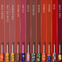 LoveChild Masaba Game On! - Take A Dare - Matte Liquid Lipstick, Flamboyant Maroon Velvet Smooth, Non-Sticky, Hydrating & Moisturising, Smudge Proof Lipstick, 5Ml
