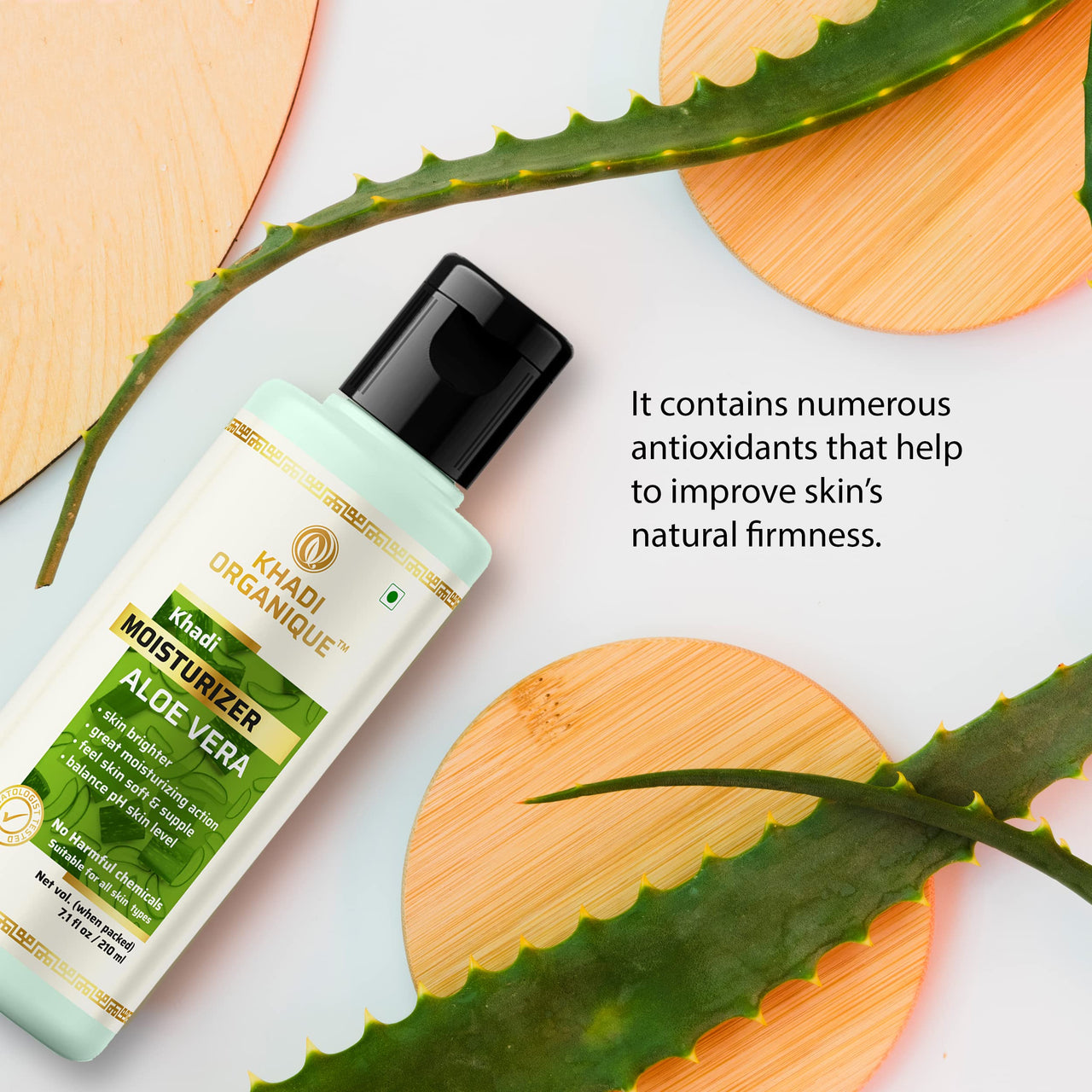 Khadi Organique Aloevera Moisturizer Pack of 1