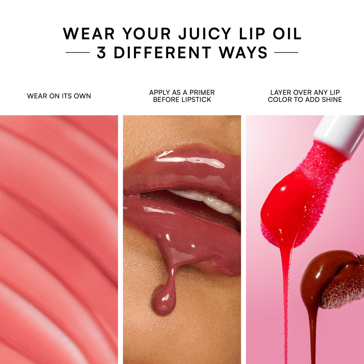 Gush Beauty Tinted Lip Oil – Hydrating Lip Tint with Skincare Benefits | Infused with Vitamin E & Jojoba Oil | Glossy, Non-Sticky | 5ml | Sail