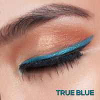 RENEE Kajal Pen with Sharpener - True Blue | 24 Hrs Stay | Long Lasting Kohl Pencil | Matte Finish | Rich Color Payoff | Smudge & Waterproof | One Swipe Application Formula | 0.35gm