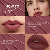 Carlton London Creamy Matte Stardust Bullet Long Stay Lipstick |Enriched with Vitamin E, Castor oil | Intense Colour, Moisturised Lips, Smooth & Light |Upto 8 hrs- 4Gm. (Bare Berry)