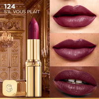L’Oréal Paris Color Riche Satin Lipstick- 124 S'il Vous Plait, 4.3 gm