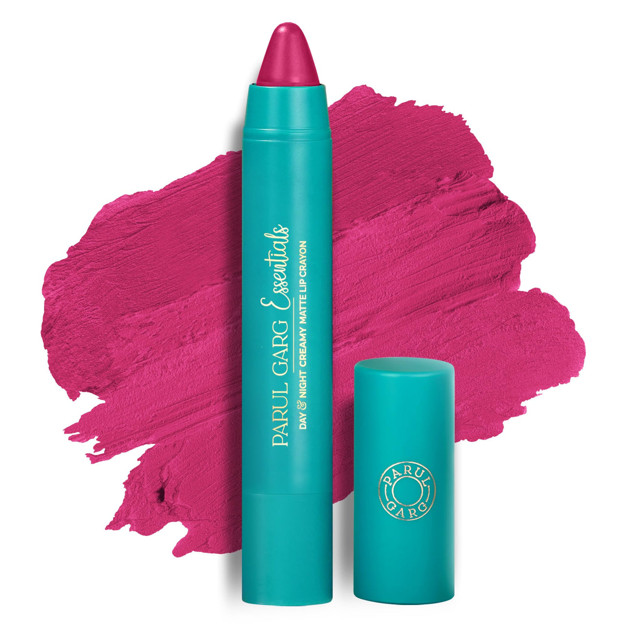 Parul Garg Beauty Creamy Matte Lip Crayon | Soft Matte & Hydrating Formula with Almond Oil & Vitamin E | Rich Pigment & Comfortable Wear | 100% Vegan (Boss Babe 45)