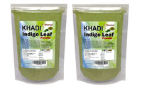 Khadi Omorose Indigo Leaf Powder For Hair (100 Grams) | (Pack of 2) | Total 200 Grams