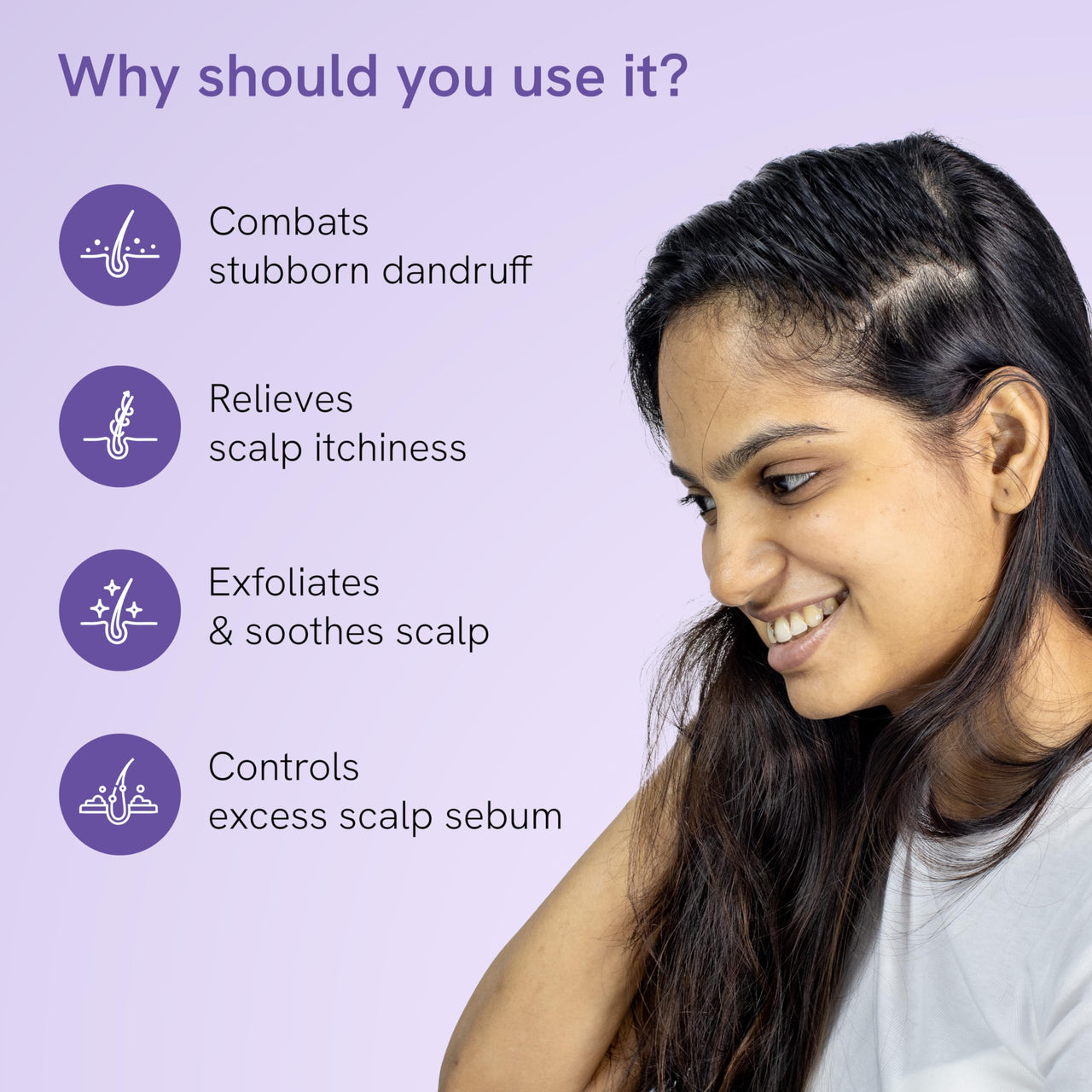 Be Bodywise Anti Dandruff Shampoo (150ml) & Intense Action Dandruff Removal Treatment (60ml) for Women | Targets Dandruff, & Removes Visible Flakes | SLS & Paraben Free