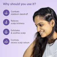Be Bodywise Anti Dandruff Shampoo (150ml) & Intense Action Dandruff Removal Treatment (60ml) for Women | Targets Dandruff, & Removes Visible Flakes | SLS & Paraben Free
