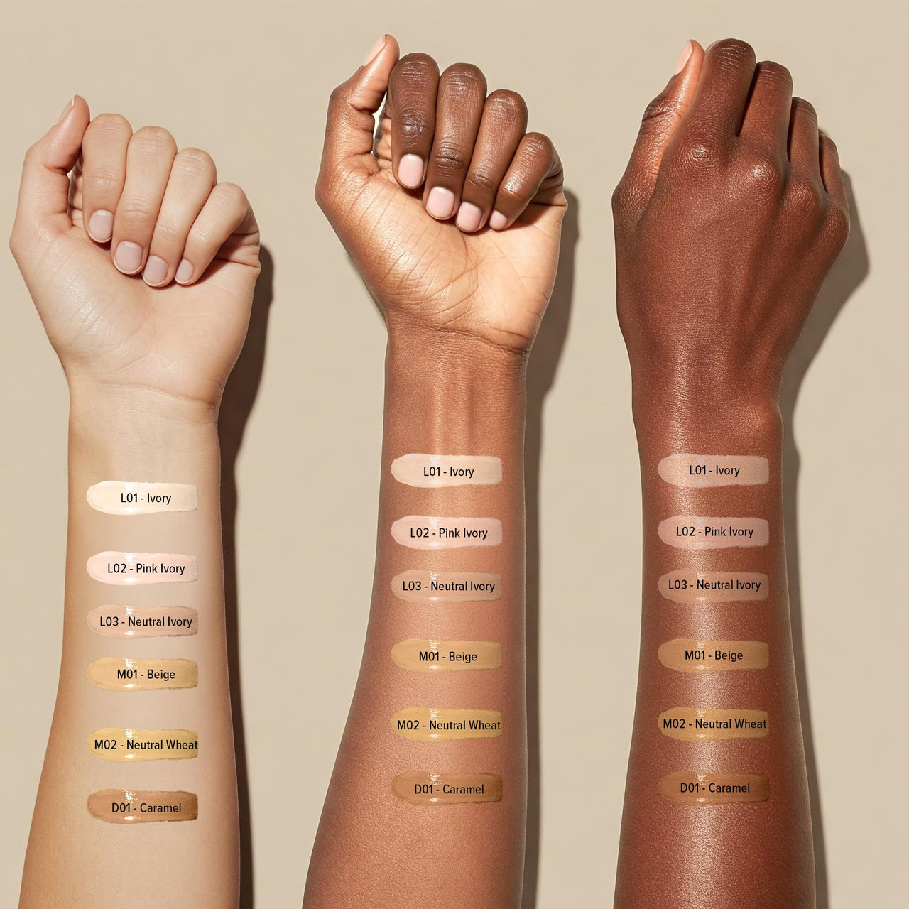 Mila Beauté Built to Cover Liquid Foundation I Medium to Buildable Coverage I Matte Finish I Lightweight I SPF 20 I Super Hydrating with Hyaluronic Acid (M-2-Neutral Wheat, 30ml)