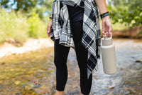 Simple Modern Water Bottle with Straw and Chug Lid Vacuum Insulated Stainless Steel Metal Thermos Bottles | Reusable Leak Proof BPA-Free Flask for Sports Gym | Summit Collection | 32oz, Cream Leopard Pattern: Cream Leopard 32oz (2 Lids)