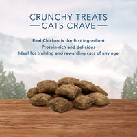 Blue Buffalo Wilderness Crunchy Cat Treats, Chicken 12-oz Tub 12 Ounce (Pack of 1)