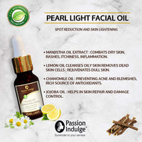 Passion Indulge Eye Lash Oil 10ml | Pearl Light Facial Oil 10ml & Passion Fassion Shimmer Lotion 100ml Beauty Combo Pack for Shine & Glowing Skin | Shimmer Foundation | Eye Brow Serum