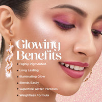Hilary Rhoda Ultra Glow Liquid Highlighter | Illuminating & Glitter Liquid Highlighter | Dewy Finish | Cruelty-Free & Vegan | Luminescent Finish | Weightless Formula -3.8g (Ultra Copper - Shade 04)
