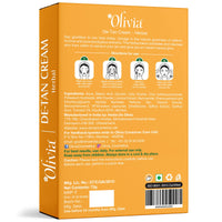 Olivia De-Tan Cream Herbal | Heavy Tan Removal & Brightening Cream for Face | Tan Removal for Women & Men | Removes Blackheads, Dark Spots & Prevents Acne | 72g - For All Skin Types