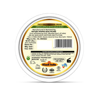 Khadi Organique Face Gold Massage Cream, 50 G