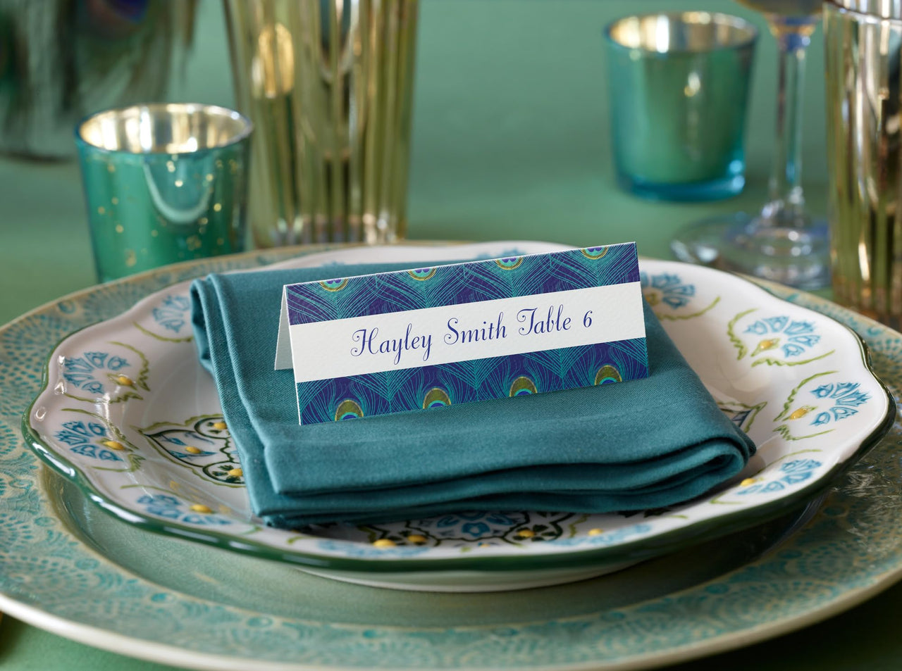 Avery Printable Place Cards with Sure Feed Technology, 1-7/16" x 3-3/4", Textured White, 150 Blank Place Cards for Laser or Inkjet Printers (05011)