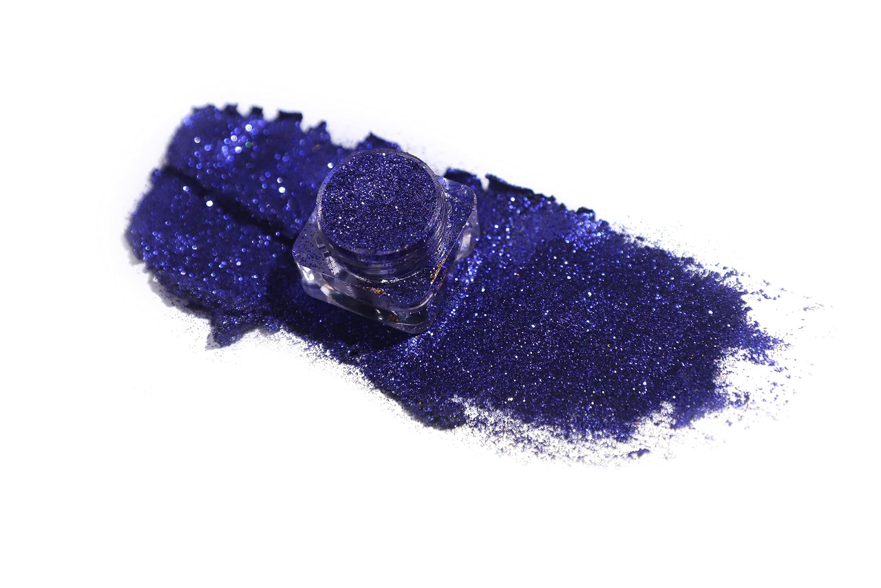 TS COSMETICS Pro Glitter Eyeshadow Palette – Blueland | Pressed Glitter, Shimmer & Matte Finishes | Highly Pigmented, Long-Lasting Eye Makeup