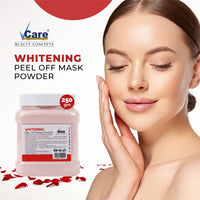 Vcare Jelly Whitening Peel Off Mask For Facials Skincare |Face Mask Powder 250g - Facial Skin Care Product for Women Smoothing, Moisturizing, Cleansing, Refreshing|Suits All Skin Types