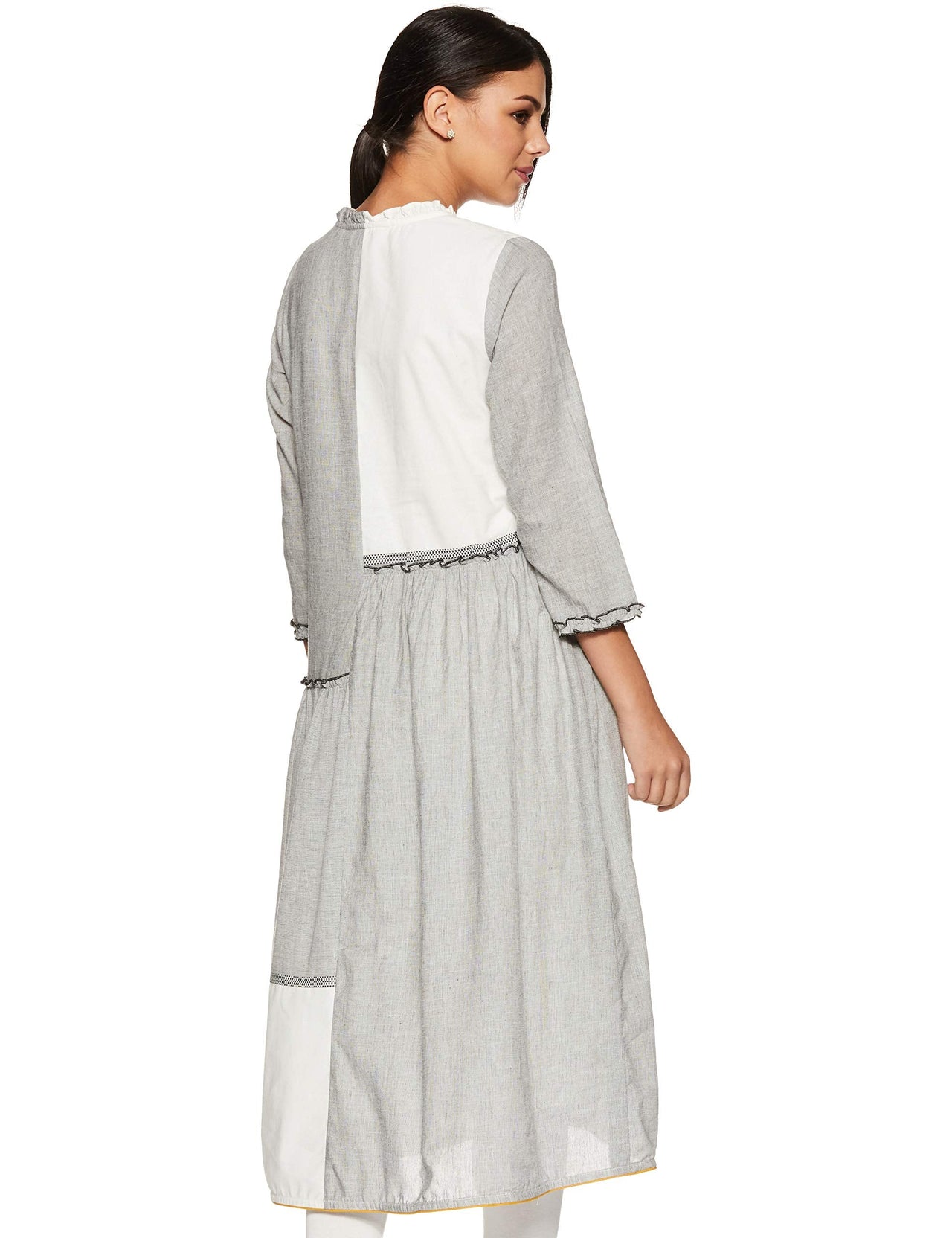 BIBA Women's  Cotton A-Line Kurta