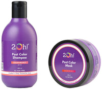 2.Oh! Italian Post Color Combo with Color Protect Complex | Colour Protect Shampoo + Hair Mask for Coloured Hair | Daily Use Shampoo and Mask with pH 4.5 | Ideal for Color Treated Hair | Women and Men