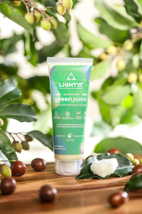 Light Up Green Juice Face Cleanser - 100 ml, Hydrating, Pore Cleansing, Nourishing, Anti-Pollution Face Wash for Glowing Skin, The Official Glow Keeper, For Dry Skin