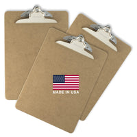 Officemate Recycled Wood Clipboard, Letter Size, 9