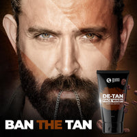 Beardo DETAN & CHARCOAL Face Wash for Men (100ml x 2) | Facewash Combo that Removes Dirt & Reduces Tan | Goodness of Activated Charcoal & Coffee along with Aloe Vera provides Moisturization to Men's Skin