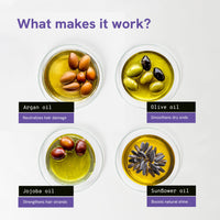 Be Bodywise Hair Strengthening Serum 50ml | For Dry & Damaged Hair | With Argan, Sunflower & Olive Oil | Paraben, SLS Free