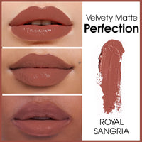 Born16 Moon Duchess Matte Perfection Lipstick – Royal Sangria | Strong Pay-Off, Transfer-Proof with Color Lock Technology | SPF, 24-Hour Moisturization with Vitamin E, 4.2g