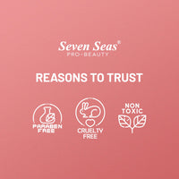 Seven Seas Double Intense Non Transfer Gel Matte Kajal Longwear Eye Pencil | Long Stay | Smooth One Stroke Application | Intense Color Pay Off | Soft Blendable Formula | With Sharpener (Gold)