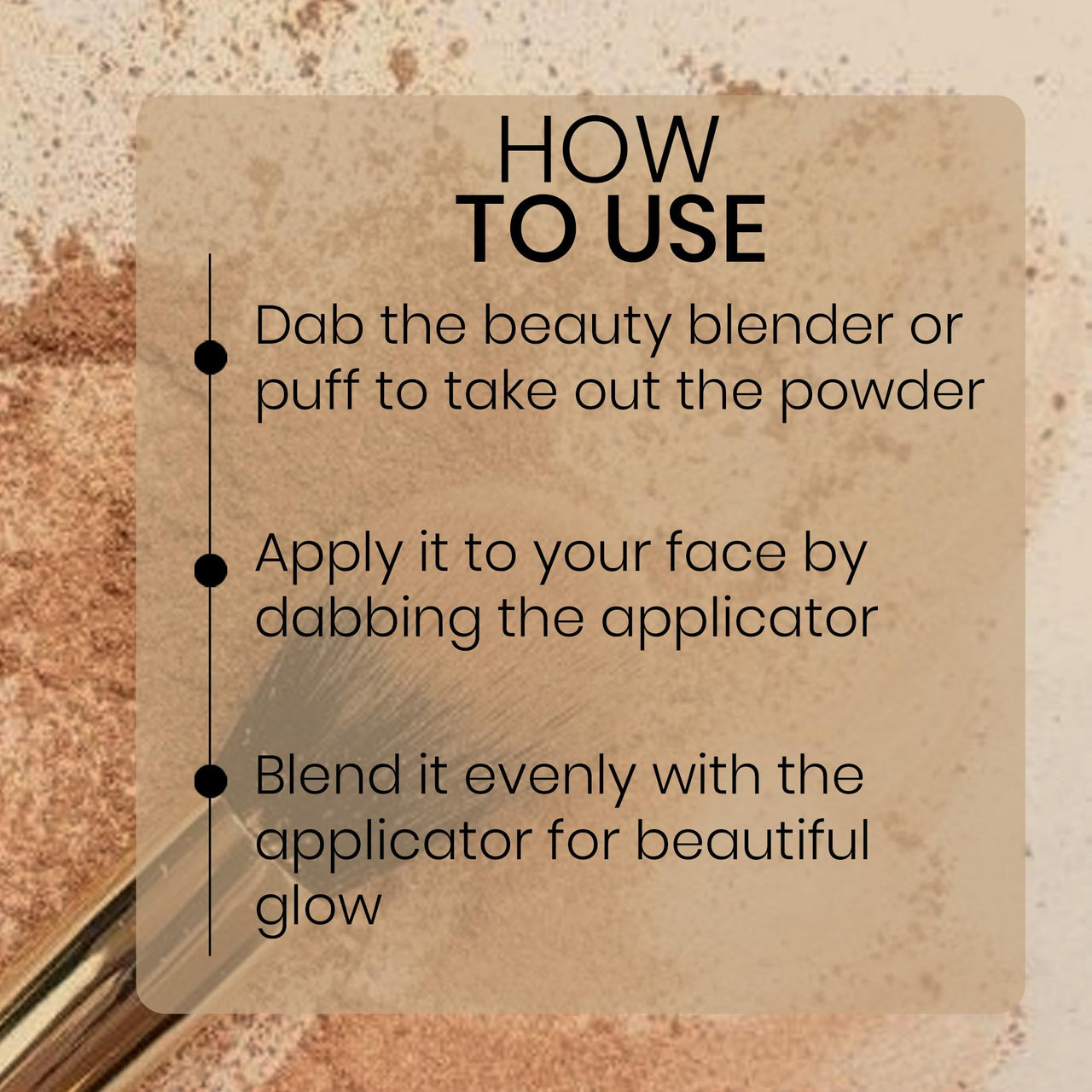 Beauty Berry 2 in 1 Oil Compact Powder | Matte Finish, High Coverage, Lightweight & Silky Smooth Texture | Long Lasting Compact Powder for Women (03 - Golden Beige, 22.5g)
